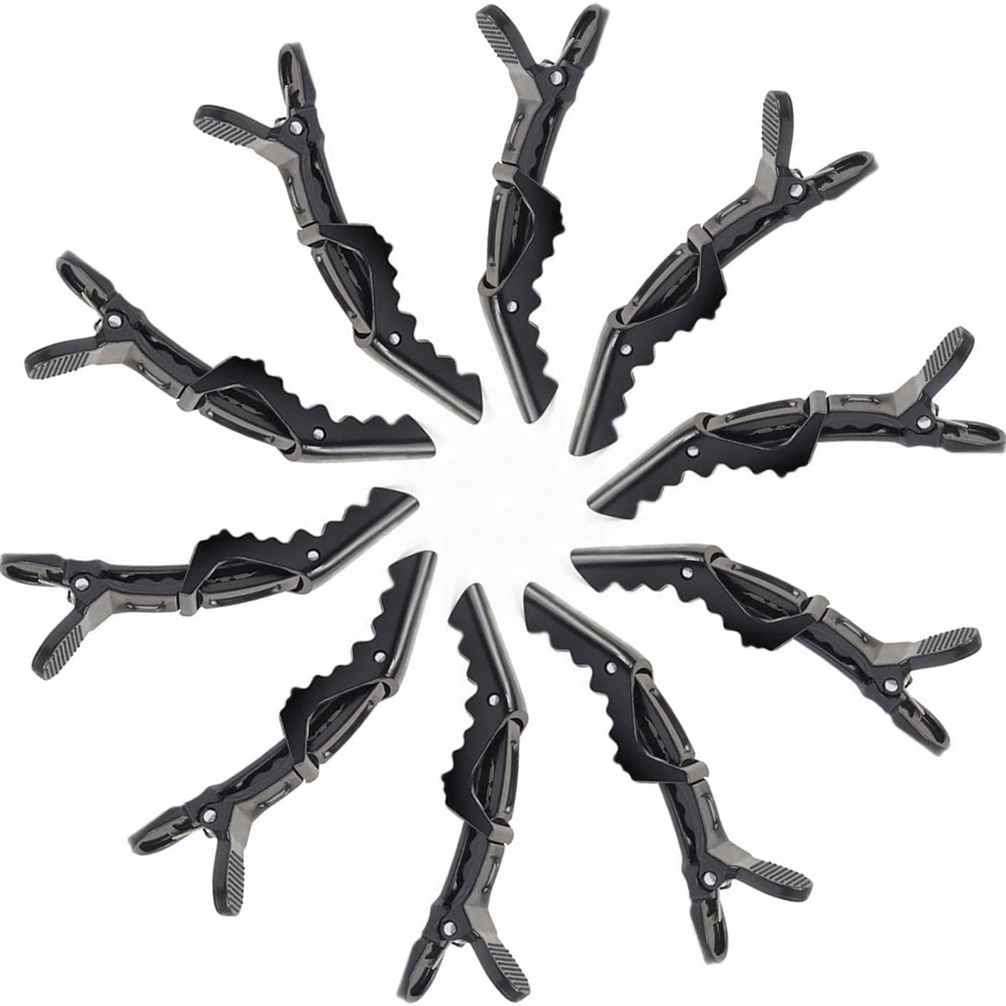 10pcs Wide Tooth Hair Clips for Hair Styling