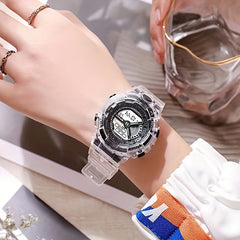 Boys Sports Watch With Silicone Belt