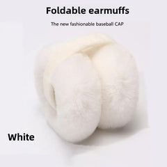 Plush Earmuffs Soft & Comfortable Hand Wash Perfect for Outdoor Activities