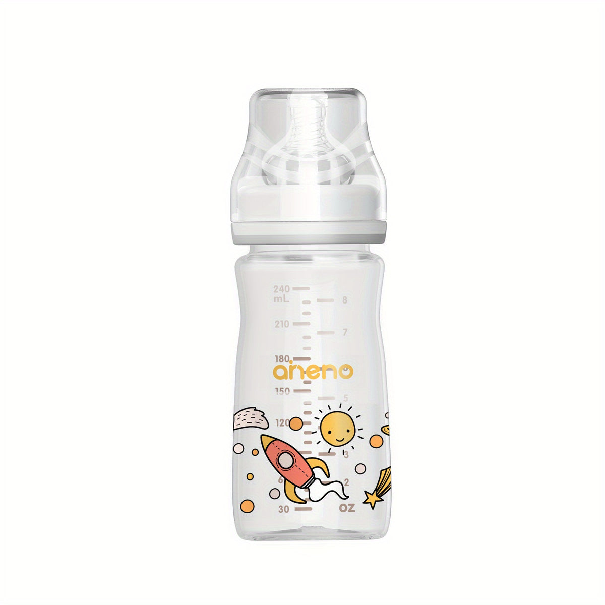 240ML Baby Wide Mouth Feeding Bottle for Breastfeeding