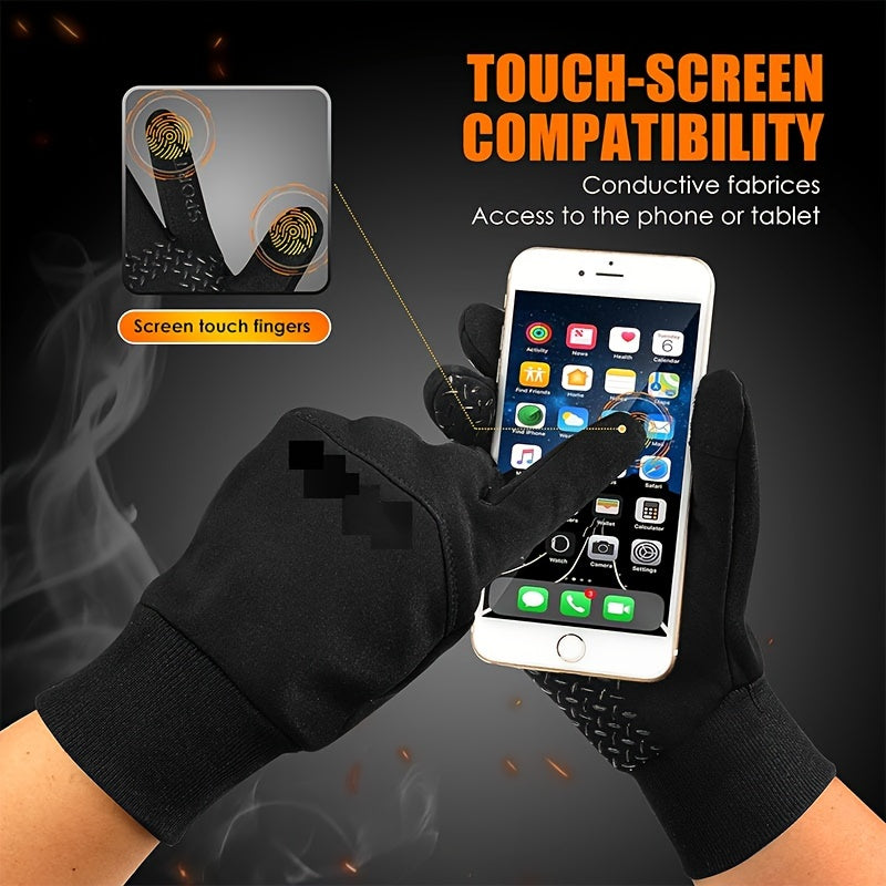 Waterproof Winter Gloves Touch Screen Thermal for Cold Weather