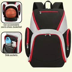 Large Capacity Travel Backpack Fitness Basketball Bag