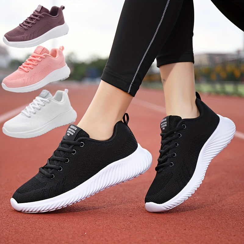 Women's Mesh Breathable Tennis Sports Shoes Lightweight Non slip
