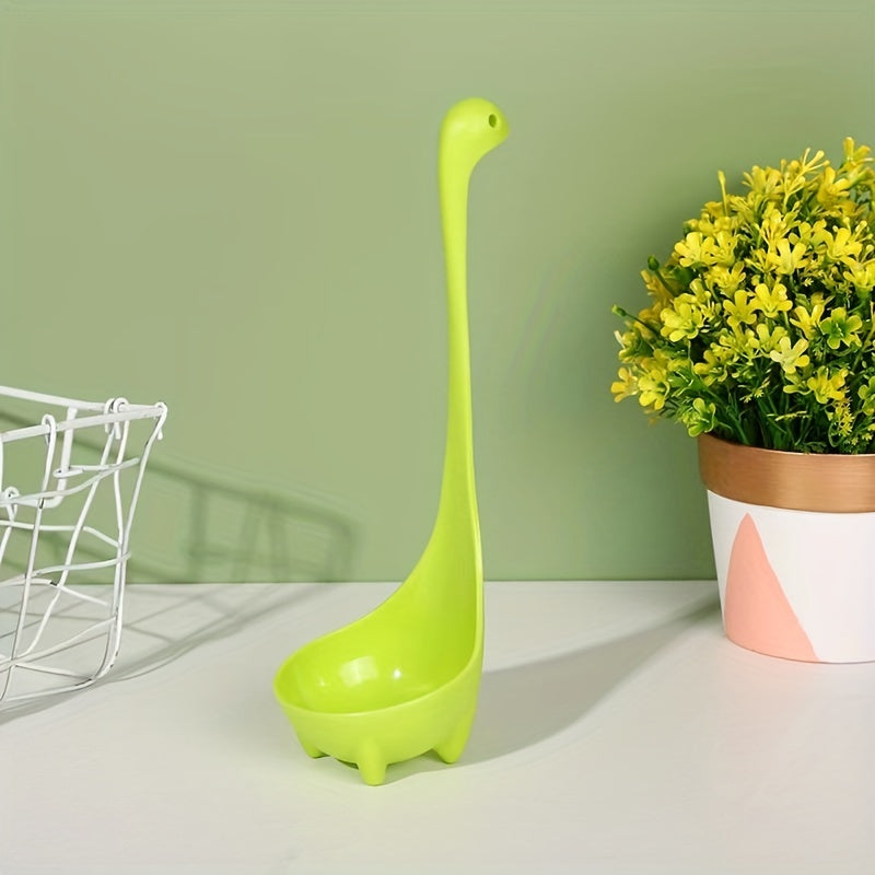 Loch Ness Monster Soup Spoon Long Handle Standing Spoon Kitchen Items