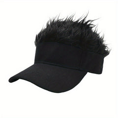 Light Board Wig Baseball Cap Men's Sun Visor