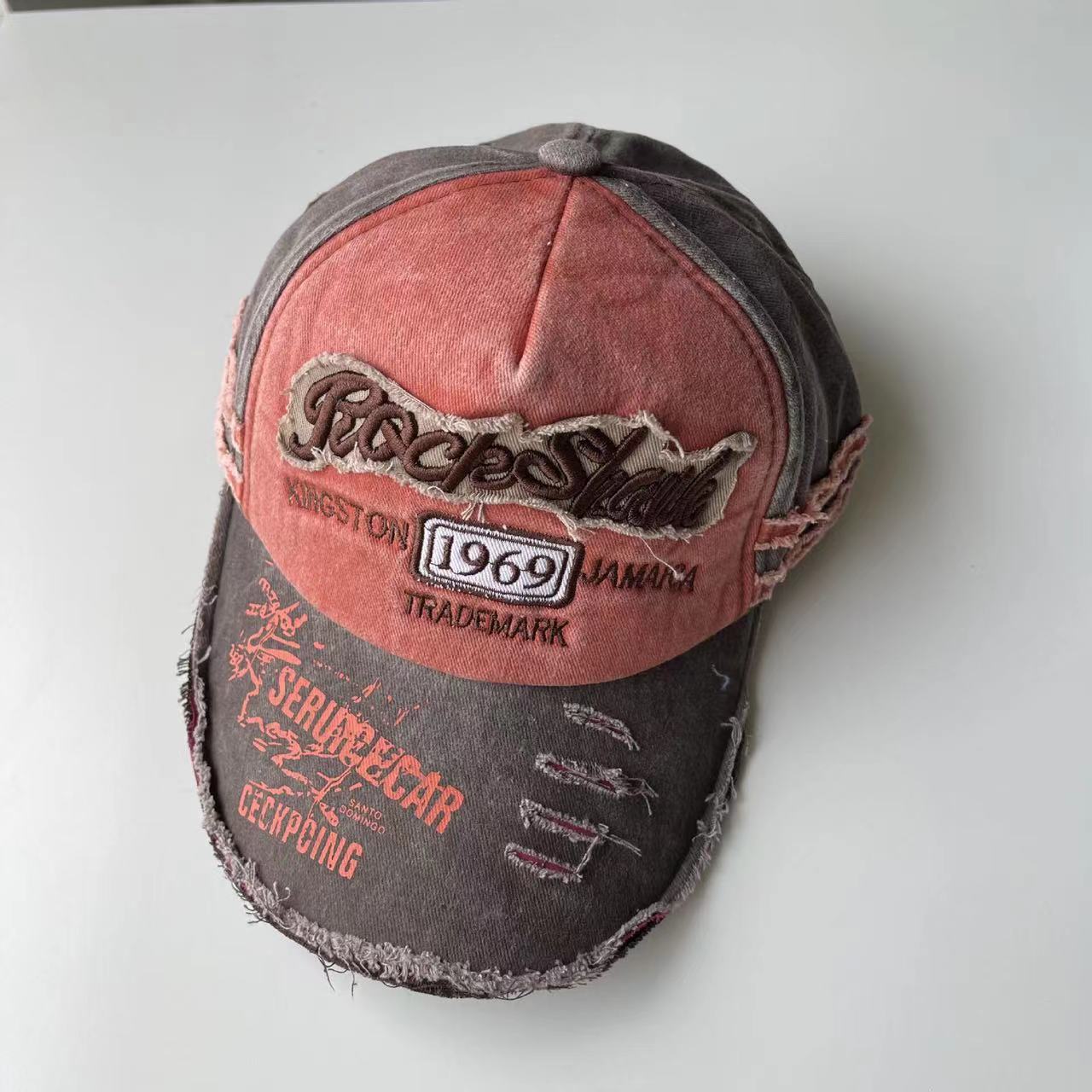Men's High Letters Embroidered Baseball Cap Snapback Hip hop Cap