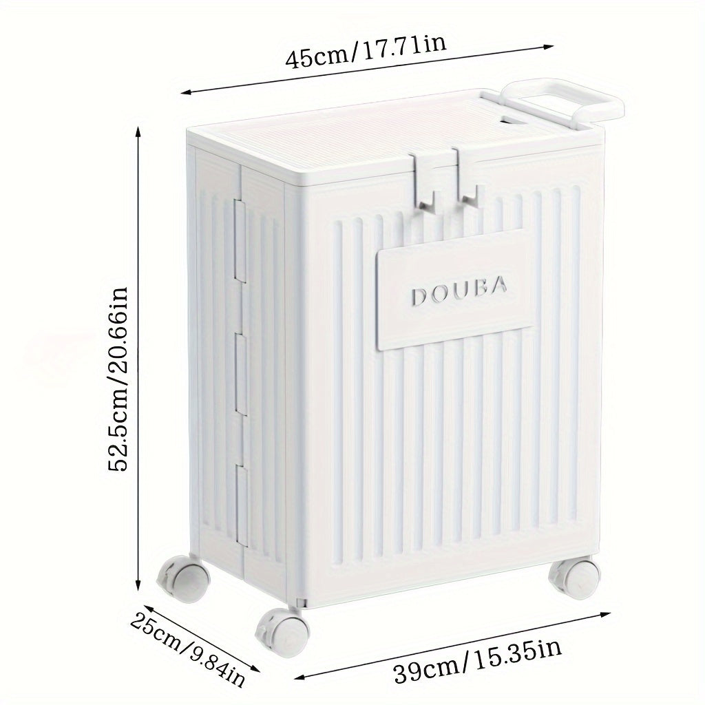 Sports Equipment Storage Basket with Wheels