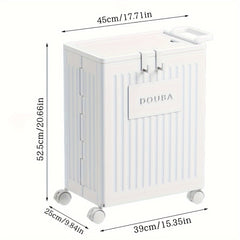 Sports Equipment Storage Basket with Wheels