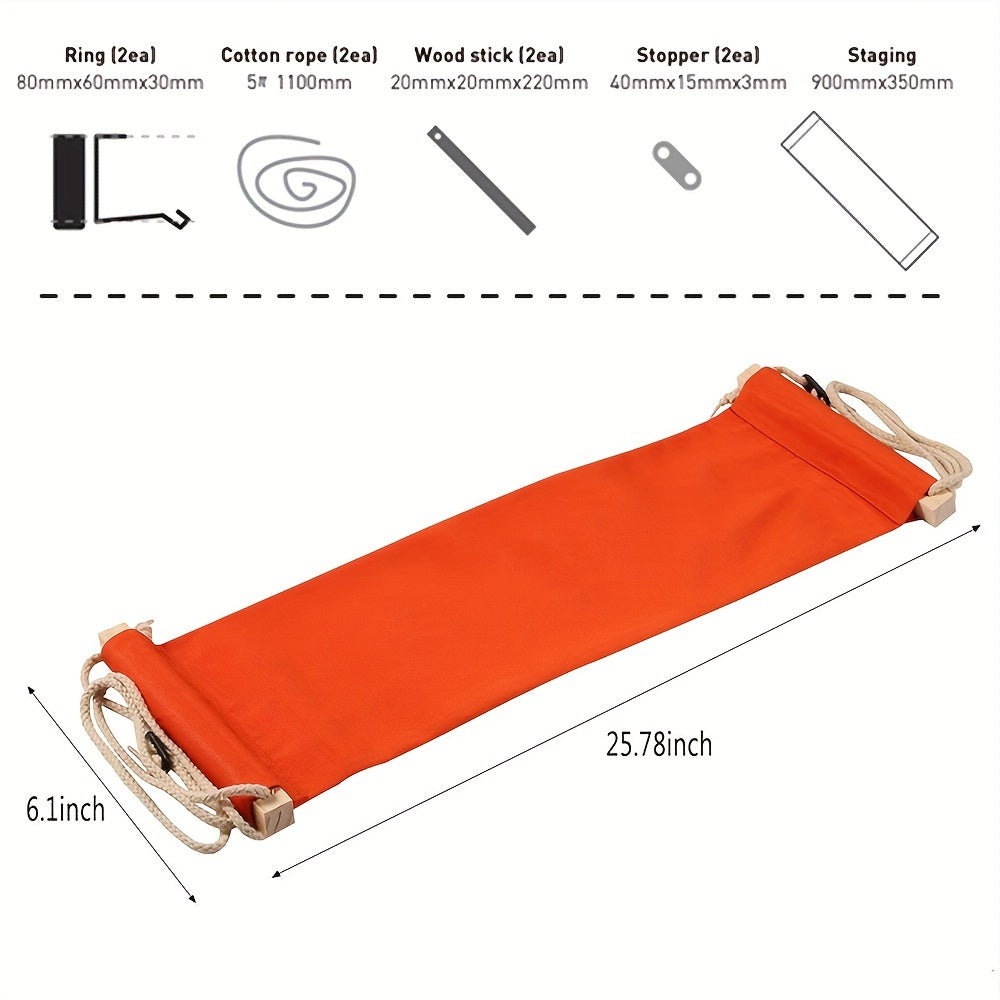 Portable Foot Rest Hammock Lazy Leisure Desk Foot Rest Swing Foot Rest Board