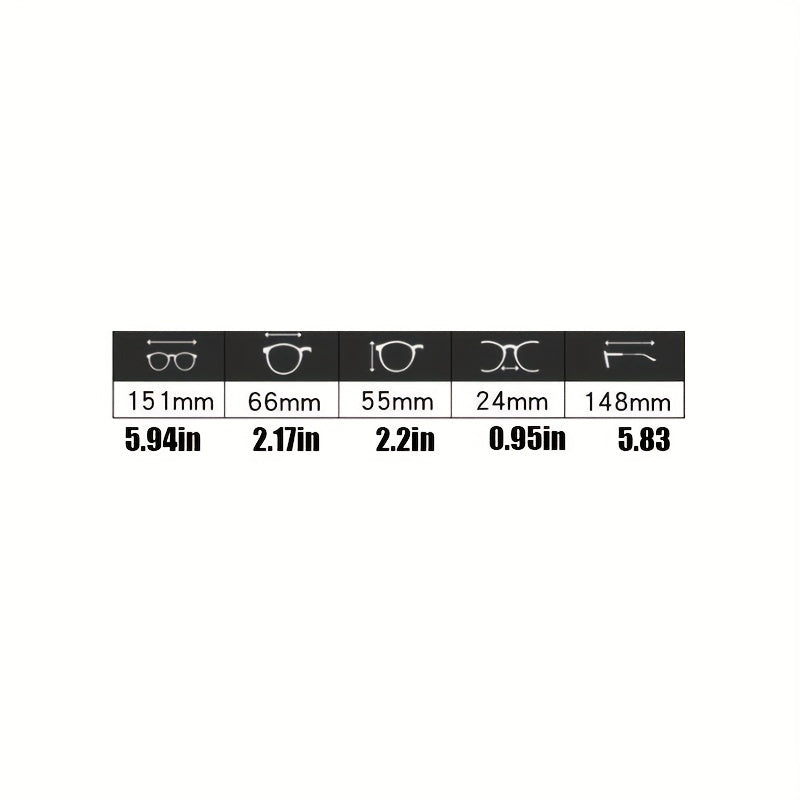 Myopia Glasses Square Clear Lens for Women Men 0 6 00D