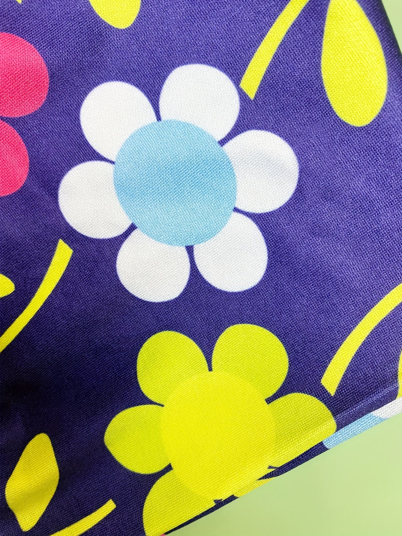 Girls Colorful Flowers Stretch Yoga Pants High Waist Slim Leggings
