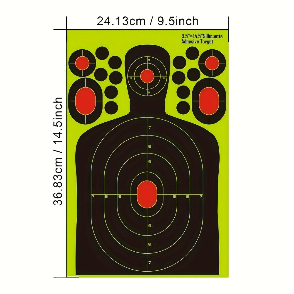 30pcs 24X36 Splatter Targets Shooting Range Paper Silhouettes