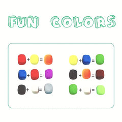 Air Dry Clay 36 Colors Soft & Ultra Light Modeling Clay For Students