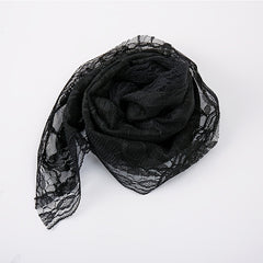 Short Floral Lace Bridal Veil for Weddings & Special Occasions