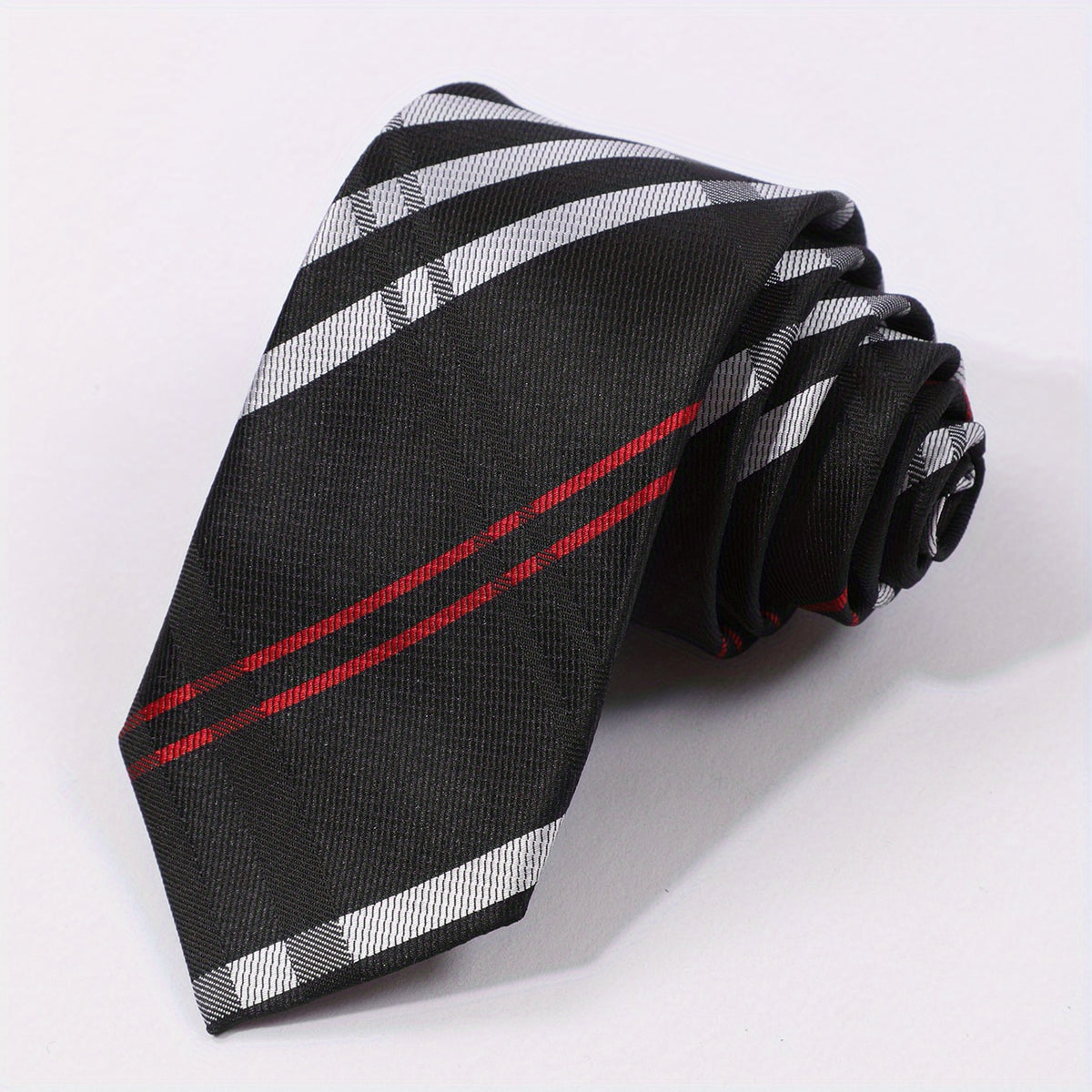 Men's Casual Plaid Striped Necktie