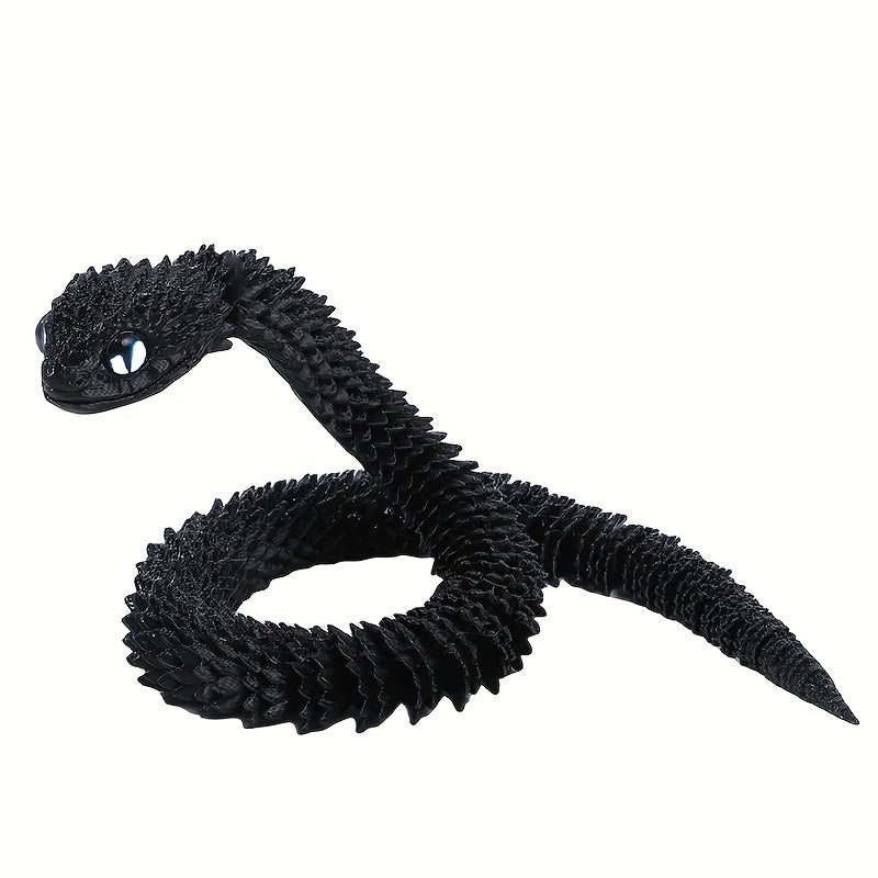 3D Cobra Snake Craft Year Gift Valentine's Gift Random Color Random Eye