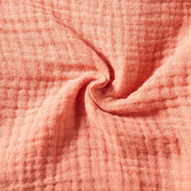 Red Double Layer Cotton Baby Bed Side Storage Bag