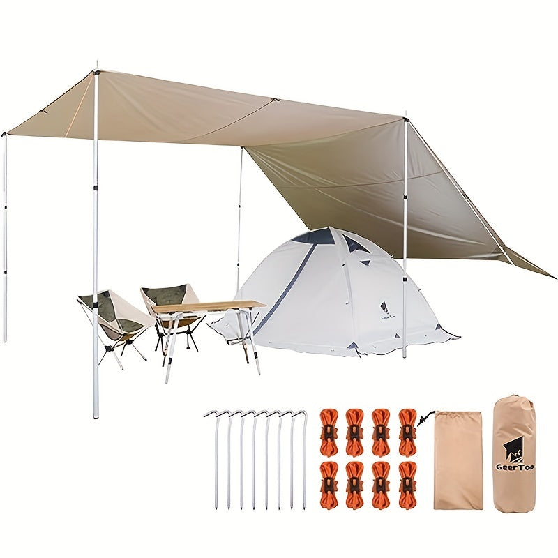 Waterproof Camping Tent Tarp Hammock Rain Fly Shelter for Hiking