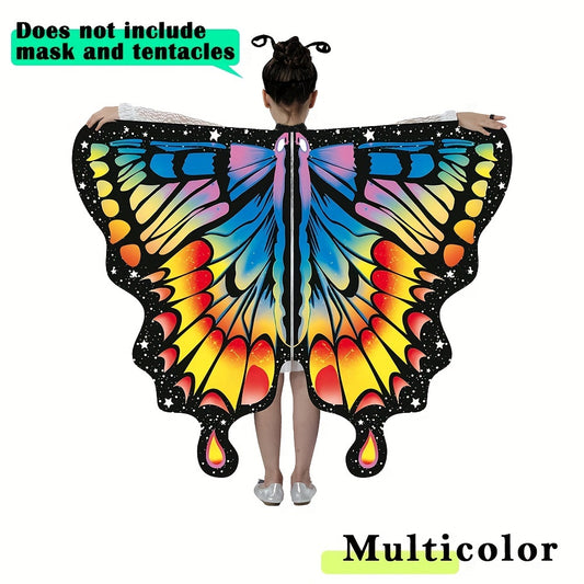 Butterfly Cloak Halloween Props Costume Women's Butterfly Cape