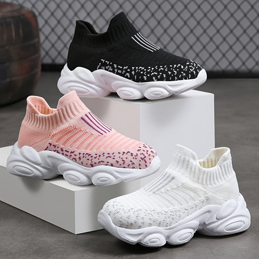 Kids Sock Shoes Soft Sole Platform Sneakers