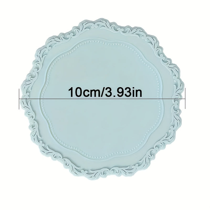2pcs Silicone Heat Resistant Insulated Pad For Wax Seal