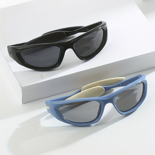 Y2K Wrap Around Sports Sunglasses UV400 Sun Shades