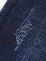 Girls Flared Jeans Denim Pants Elastic Waistband