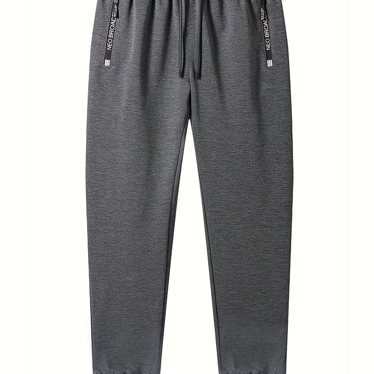 Men's Dark Grey Jogger Pants Sweatpants Christmas