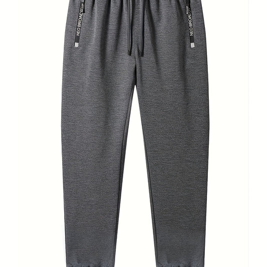 Men's Dark Grey Jogger Pants Sweatpants Christmas