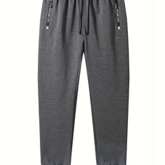 Men's Dark Grey Jogger Pants Sweatpants Christmas