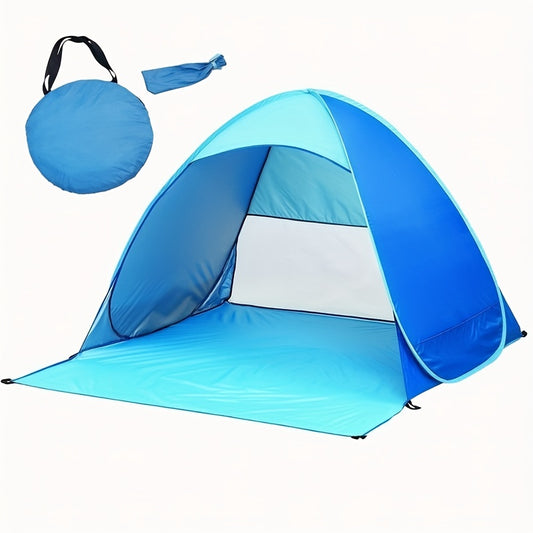 Portable Quick Opening Beach Tent Sunshade Anti UV Protection Seaside Tent