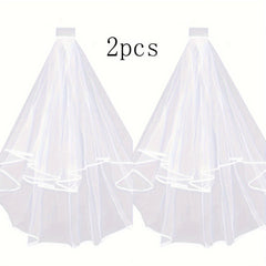 Bridal Headpiece & Veil Set for Bachelorette Party