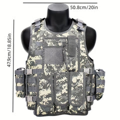 Outdoor Walkie Talkie Vest Bag Field Survival Equipment
