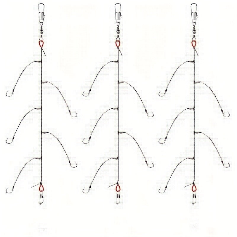 1pcs String Hook Fishing Set Strong PE Line Casting Rod Line Set