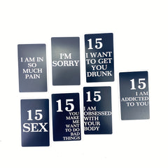 100pcs The Hermit Tarot Card Family Board Game