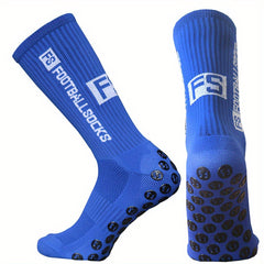 Non-slip Mid Calf Athletic Socks for Football