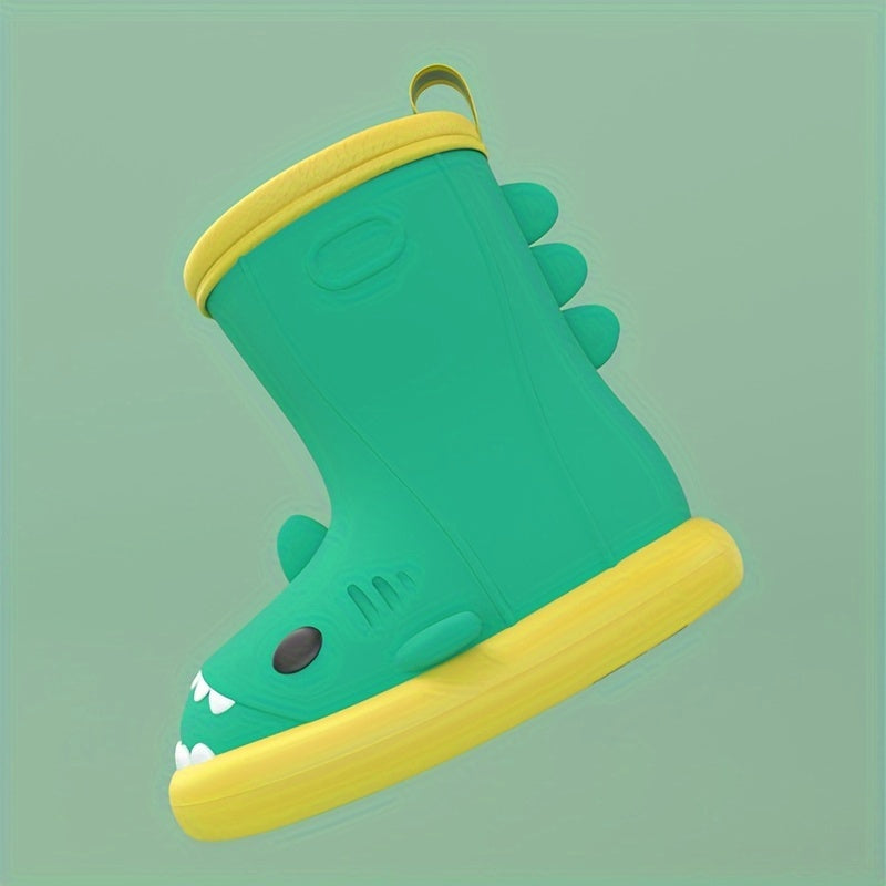 Girl's Adorable Shark Rain Boots Non Slip Waterproof Shoes