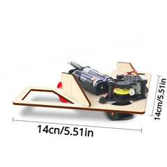 DIY Science Project: Car Avoids Obstacles Plane Model Toy