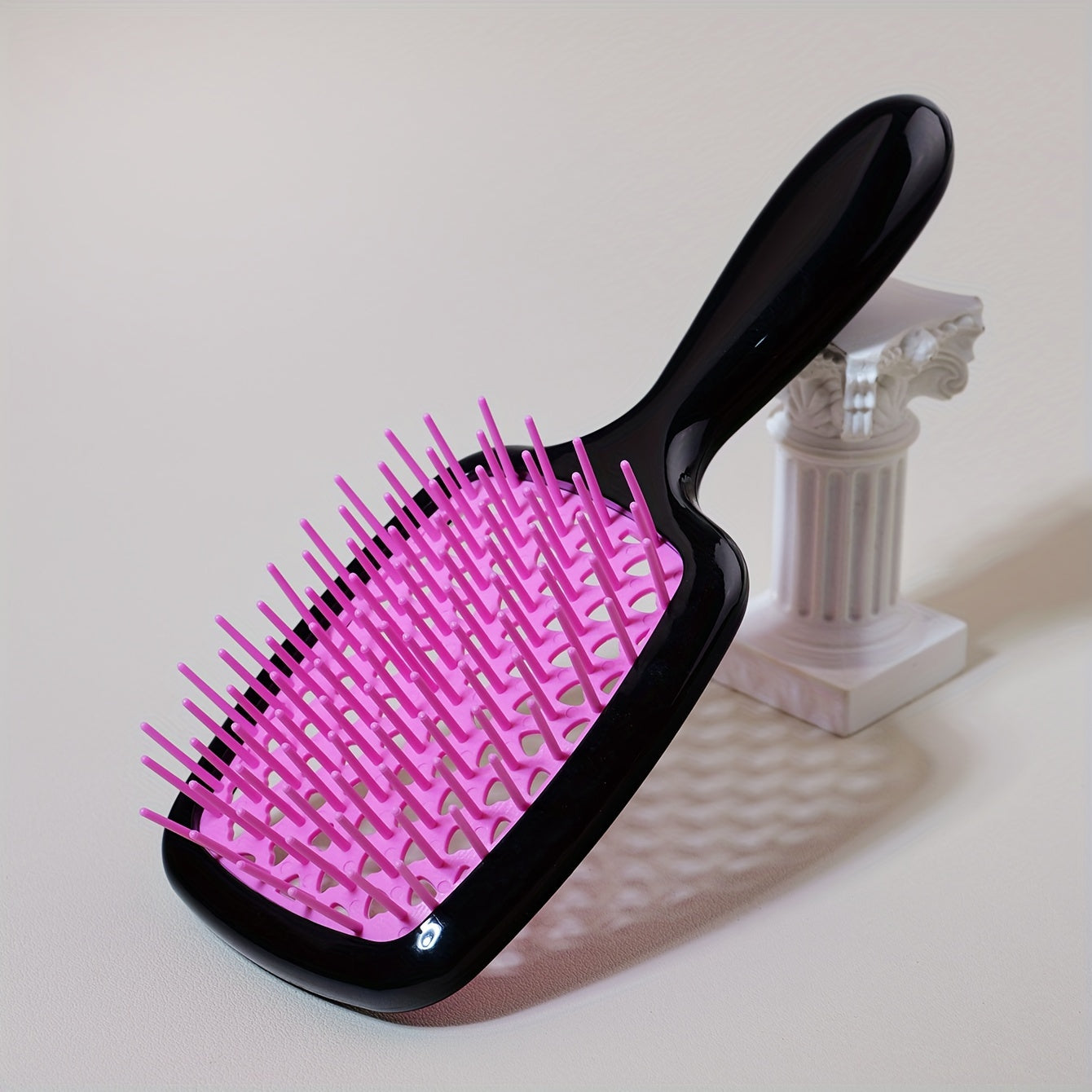 Heart Shaped Detangling Hair Brush Wet & Dry Use Easy to Clean Travel Friendly