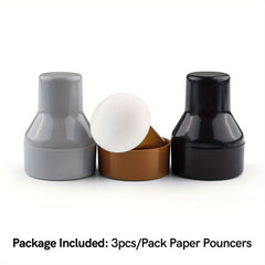 Colorful Paper Pouncers DIY Scrapbook Inking Sponge Set With Storage Cases