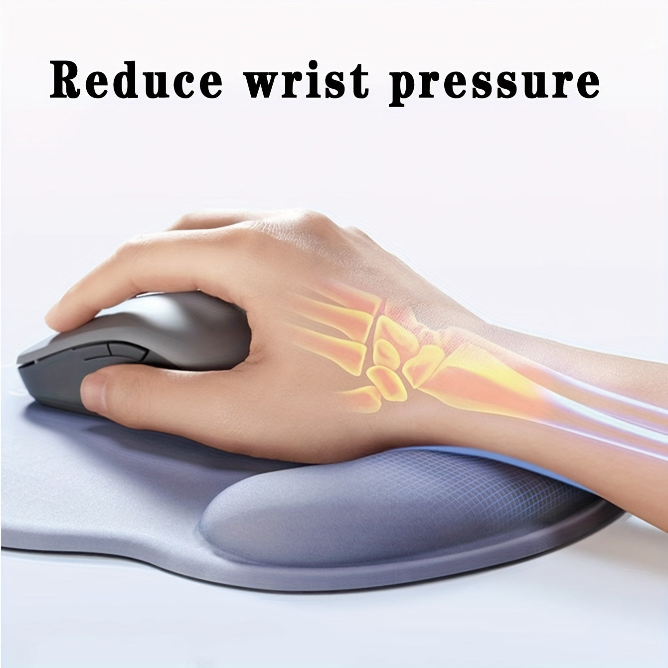 Marble Wristband Mouse Pad 3D Silicone Hand Pillow Anti Slip