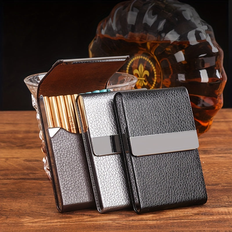 1pc Medium Cigarette Box Cigarette Holder Portable Ultra thin Smoke Control Skin