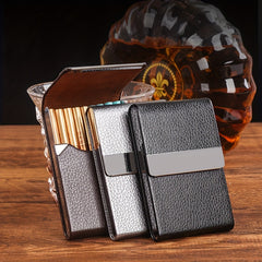 1pc Medium Cigarette Box Cigarette Holder Portable Ultra thin Smoke Control Skin