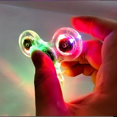 LED Hand Spinner Glow in the Dark Fingertip Gyroscope Toy