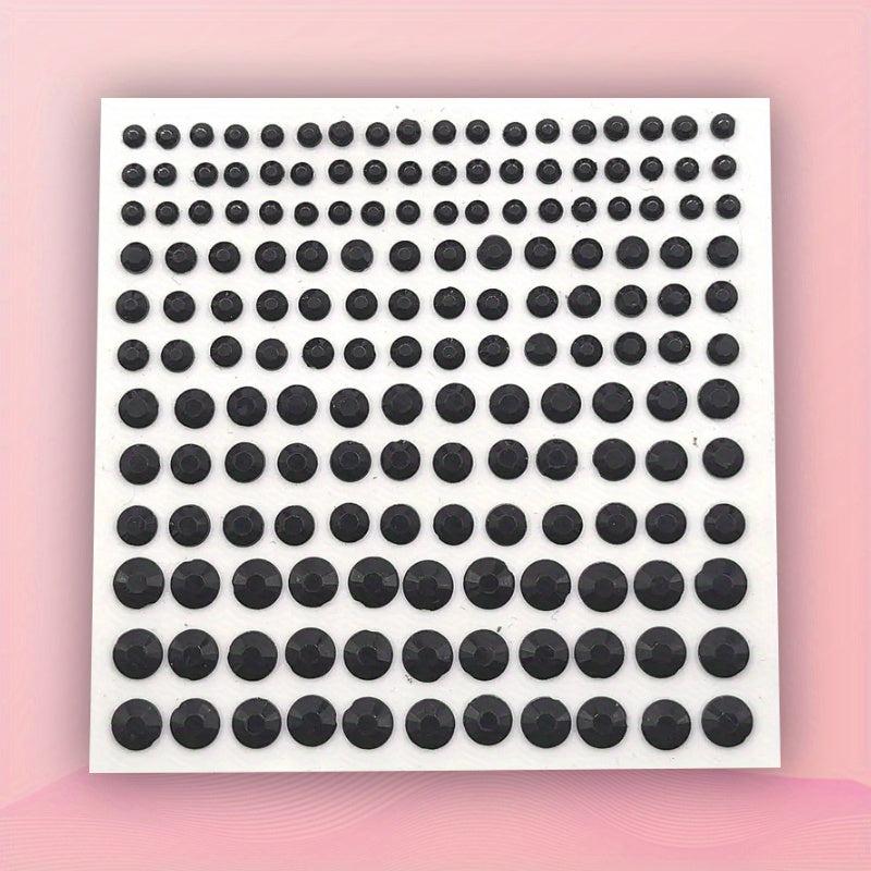 Self Adhesive Rhinestone Stickers DIY Gems Makeup Carnival
