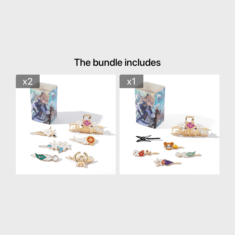 Alloy Hair Clips Cartoon Hair Barrettes Anime Hairpins Side Clips