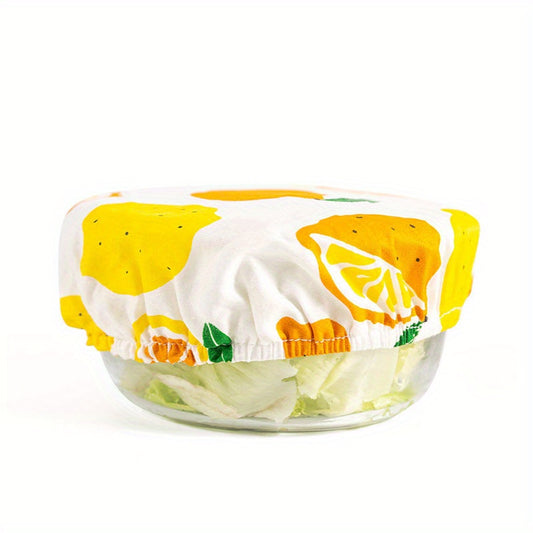 3pcs Elastic Bowl Covers Stretch Wrap Food Storage Cover