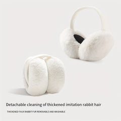 Foldable Earmuffs for Cycling in Autumn and Winter