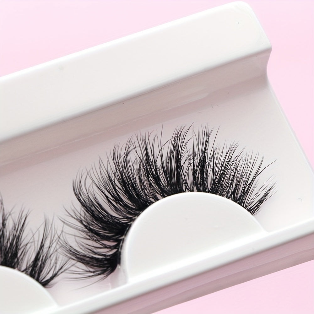 Wispy Faux Mink Lashes 3D Fluffy False Eyelashes Extension Makeup