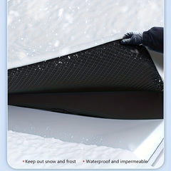 Car Snow Cover Magnetic Sunshade Anti-Freeze Half Cover